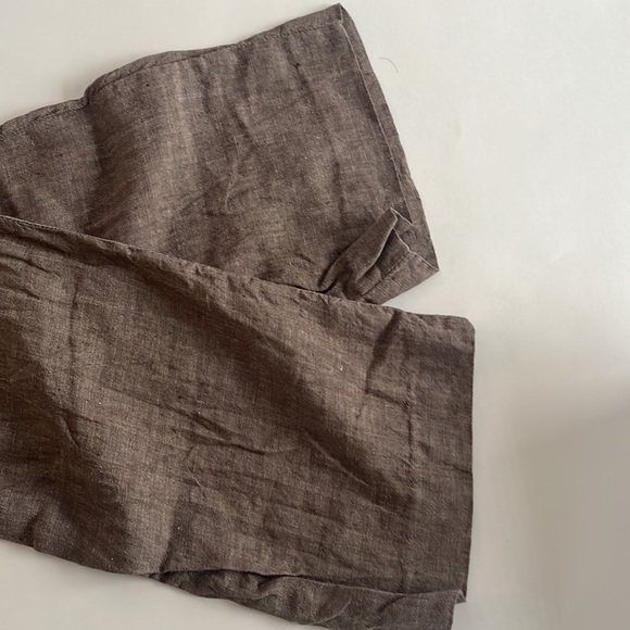 BANANA REPUBLIC MARTIN FIT LINEN PANTS - Picture 5 of 6